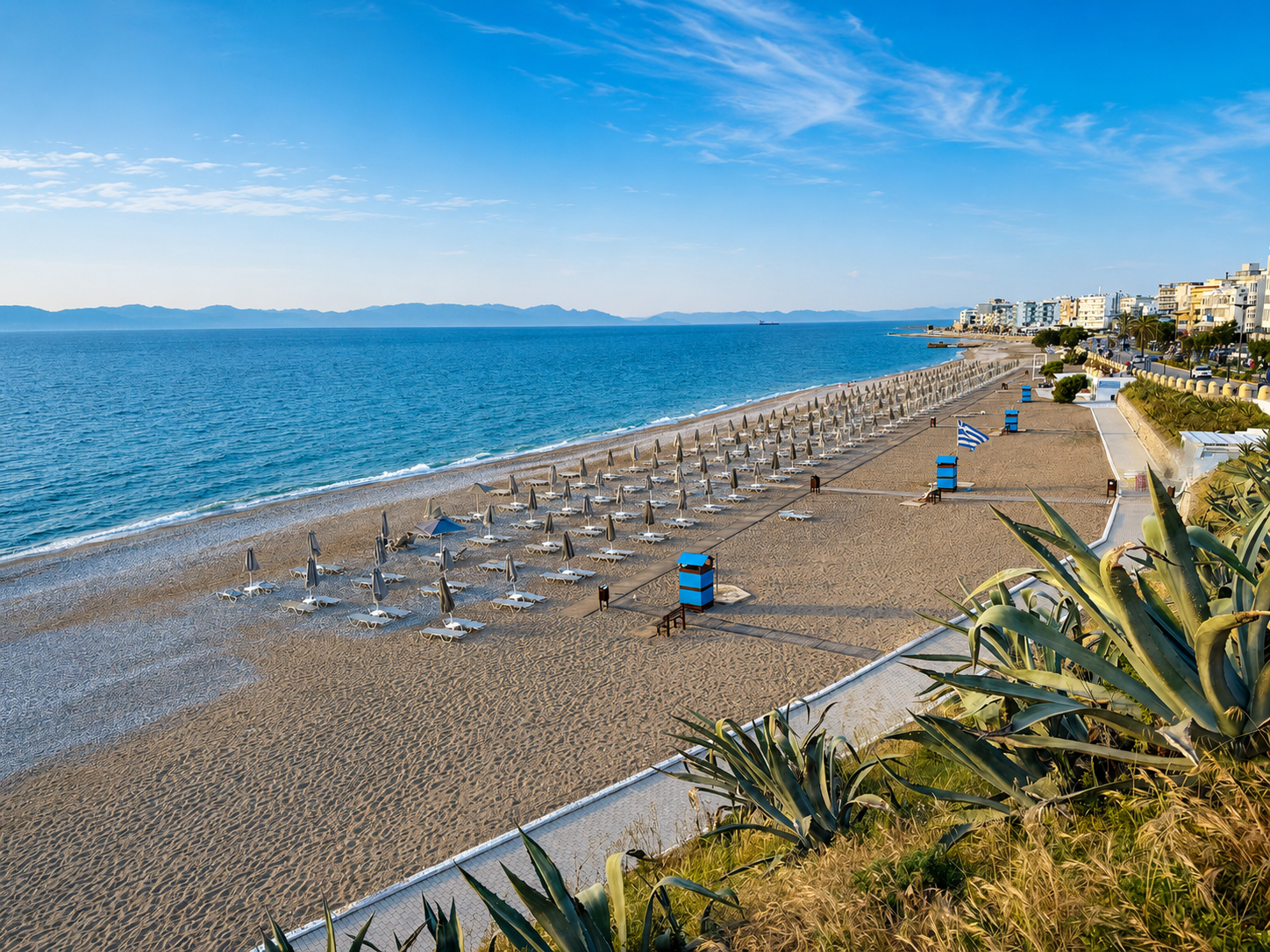 Kato Petres Beach in Rhodes