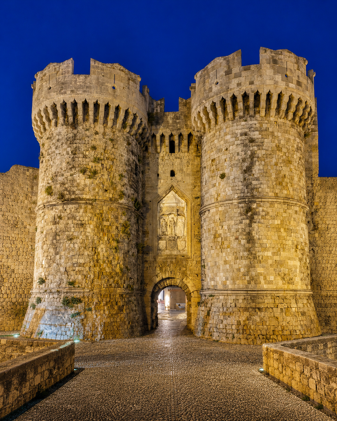 Sea Gate entrance in Rhodes Old Town